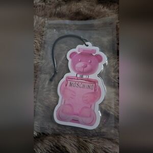 Moschino Pink Bear Car freshie